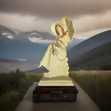 Collectable Small Decorative Hall Stand Statue "Girl with Umbrella" Hall Stand price