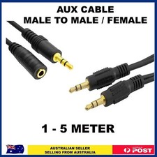 AUX Male to Male  Female Audio Cable 3.5MM Plug Stereo Headphone Cord Extension Audio Cable price
