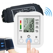 Automatic Upper Arm Blood Pressure Monitor Digital BP Machine Heart Rate LCD Hom Blood Pressure Monitor price