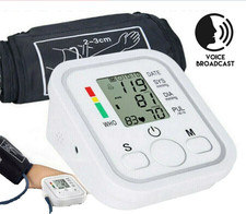 NEW DIGITAL UPPER ARM BLOOD PRESSURE MONITOR PORTABLE HEART RATE METER W/ MEMORY Blood Pressure Monitor price