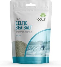 Lotus Celtic Fine Sea Salt, 500 G Free Shipping Salt price