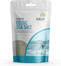 Lotus Coarse Celtic Sea Salt, 1 kg Salt price