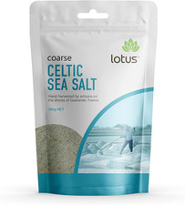 New Lotus Coarse Celtic Sea Salt – Premium Natural Mineral-Rich Salt, 500g Salt price