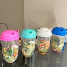 Portable Breakfast Oatmeal Cereal Nut Yogurt Salad Cup Container Set With Fork Breakfast Cereal price