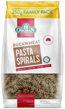 Orgran Gluten Free Buckwheat Pasta Spirals 350g Pasta price