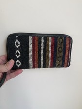 ISHKA Women’s Wallet Embossed Coloured Zip Around & Card Section Women's Wallet price