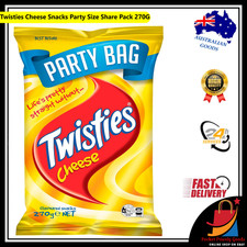 Twisties Cheese Snacks Party Size Share Pack 270G Cheese price