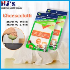Cheesecloth Cheese Food Grade Reusable Muslin Butter Filter Cloth 2/3 Yards Cheese price