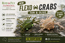 2 Flexo Crab Collection Olive,Tan  Saltwater Fly Fishing Flies Olives price