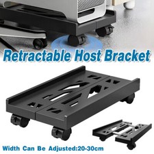 Office Computer Tower Stand Adjustable Mobile PC Case Holder Stand With Wheels PC Cases price