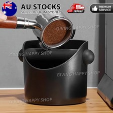 Coffee Waste Container Espresso Grinds Knock Box Tamper Tube Bin Black Bucket A Coffee price