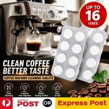 For Breville Delonghi Espresso Sunbeam Coffee Machine Cleaning Tablets 5gx16 Pcs Coffee price