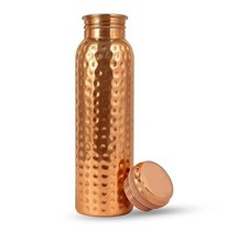Copper Water Bottle ( 950 ml/34oz ) 100% Pure Ayurvedic Wellness Bottle Water price