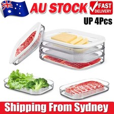 4 Layer Deli Meat Container for Fridge | Airtight Lunch Meat Storage Box Deli Meats price