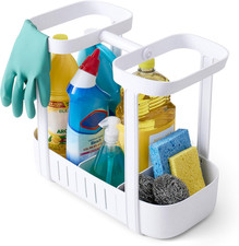 Sinksuite under Sink Cleaning Caddy, 2-Tier Adjustable Cleaning Supplies Organiz Cleaning Supplies price