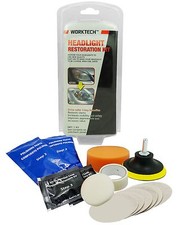 WorkTech Premium Headlight Lens Restoration Kit   Shine Polisher Cleaner Fix DIY Polishers and Cleaners price