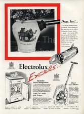 Original 1953 advert for ELECTROLUX vacuum cleaners and floor polishers Polishers and Cleaners price
