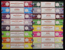 SATYA 70 SCENTS to choose 15g Nag Champa Incense Insence Sticks Floral Earthy Room Fragrance price