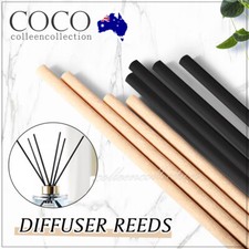 UP 120PCS Premium Reed Diffuser Reeds Fiber Sticks Aromatherapy Home Office Bulk Room Fragrance price