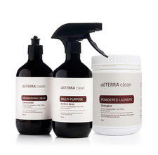 doTERRA Clean & Green Bundle - Powdered Laundry Detergent / Multi-Purpose Spray Laundry Detergent price