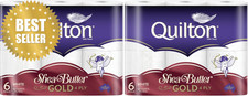 4 Ply Shea Butter Toilet Paper 12 Pack Soft Premium Tissue Rolls Toilet Paper price