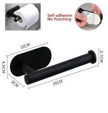 Stainless Steel Toilet Roll Paper Holder Strong Self Adhesive Stick Wall Mount Toilet Paper price