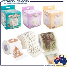 NOVELTY TOILET PAPER Jokes, Puzzles & More Brand New Toilet Paper price