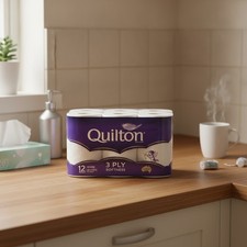 Sustainable 3 Ply Toilet Tissue 12 Pack 180 Sheets Biodegradable Flushable White Toilet Paper price