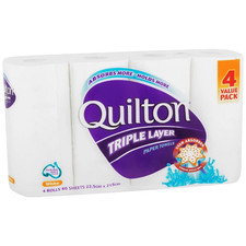 Quilton Triple Layer Paper Towels 60 Sheets 4 Roll Pack Paper Towels price