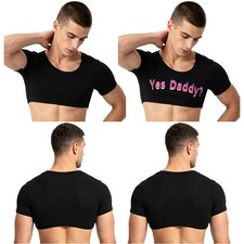 Mens Vest Pullover T-Shirts Workout Tops Adult Undershirt Support Tank Yoga Gym Men's Tank Tops / Undershirts price