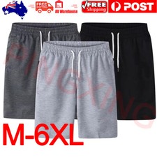 Men's Pocket Drawstring Short Pants Outdoor Elastic Waist Sports Beach Shorts AU Men's Shorts price