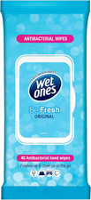 Wet Ones Be Fresh Antibacterial Hand & Body Wipes,Value Pack,40 Wipes GentleSkin Wet Wipes price