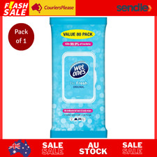 Wet Ones Be Fresh Antibacterial Hand & Body Wipes, Value Pack, 80 Wipes Wet Wipes price