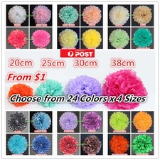 Tissue Paper Pompoms Pom Poms for Party Wedding Home Decoration Baby Living Room Paper Tissue price