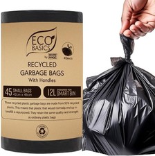 White Magic Eco Basics Degradable Garbage Bags 12 litre Capacity, Small Bin Bags price
