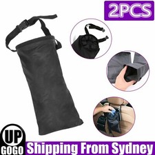 2X Car Travel Trash Can Bin Rubbish Garbage Hang Storage Bag Hanger Back Seat AU Bin Bags price