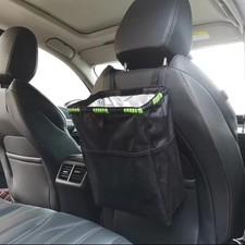 Car Trash Can with Lid Bin Waste Basket Storage Garbage Bag Waterproof Bin Bags price