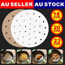100PCS Air Fryer Liners 7/8/9 " Perforated Parchment Paper Non-stick Steamer Baking Paper price