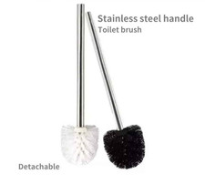 Stainless Steel Toilet Brush Set – Durable Cleaning Brush with Long Handle 1pc Toilet Set price