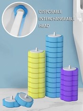 Disposable Toilet Brush Set System Cleaners with Refills Toilet Bowl Cleaning AU Toilet Set price