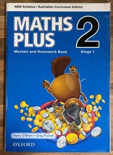 Maths Plus 2 Stage 1 Mentals and Homework Book, NSW Syllabus, 2013 Mathematics price