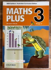 Maths Plus 3 Stage 2 Student Book NSW Syllabus Australian Curriculum Edition, 20 Mathematics price