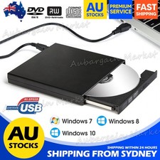 USB External CD RW DVD ROM Writer Burner Player Drive PC Laptop for Windows Mac CD & DVD Drives price