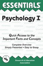 Psychology I Essentials (Volume 1) (Essentials Study Guides) Psychology Study Guides price
