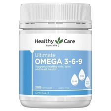 Best Price Healthy Care Ultimate Omega 3-6-9 - 200 Capsules Fish Oil / Omega 3 - 6 - 9 price