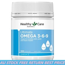 Best Price Healthy Care Ultimate Omega 3-6-9 - 200 Capsules Fish Oil / Omega 3 - 6 - 9 price