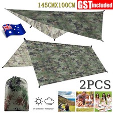 2X Waterproof Outdoor Camping Tarp Rain Fly Tent for Canopy Hammock Hiking Cover Tent price