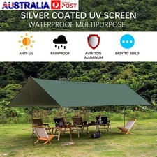 3X3M Waterproof Hammock Rain Fly Camping Tent Tarp Backpacking Tarp Car Shade UK Tent price