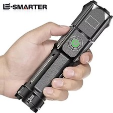 Powerful LED Flashlight – Rechargeable USB, Waterproof, Zoom, Tactical Torch Torch price