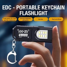 Portable Keychain LED Flashlight Mini Emergency Light Waist Hanging Torch price